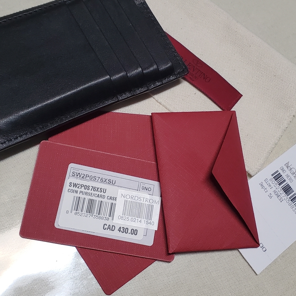 Valentino Coin/Card Holder wallet - Picture 3 of 5
